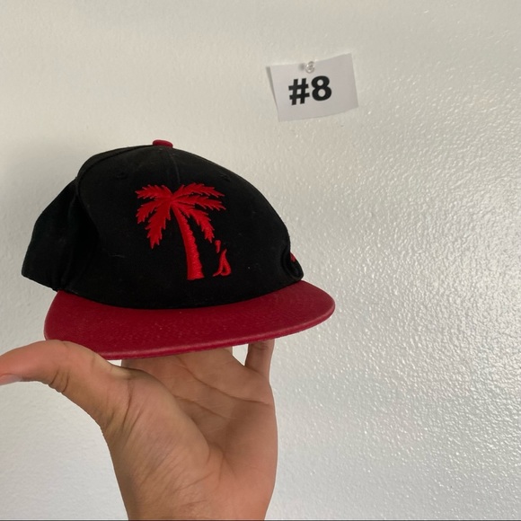 Accessories Blvd Black And Red Palm Tree Snapback Poshmark